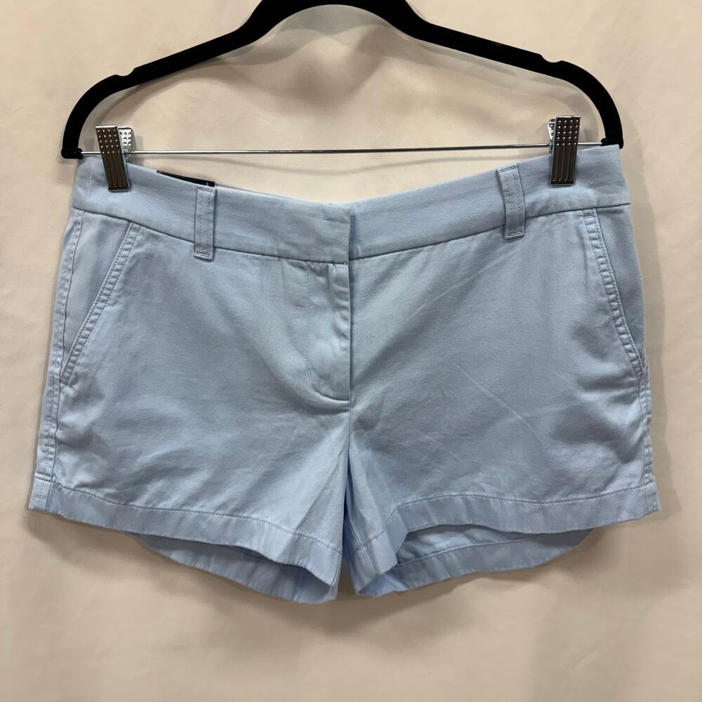J.Crew Factory Sky Blue Chino 3 1/2 Shorts 10 NWT